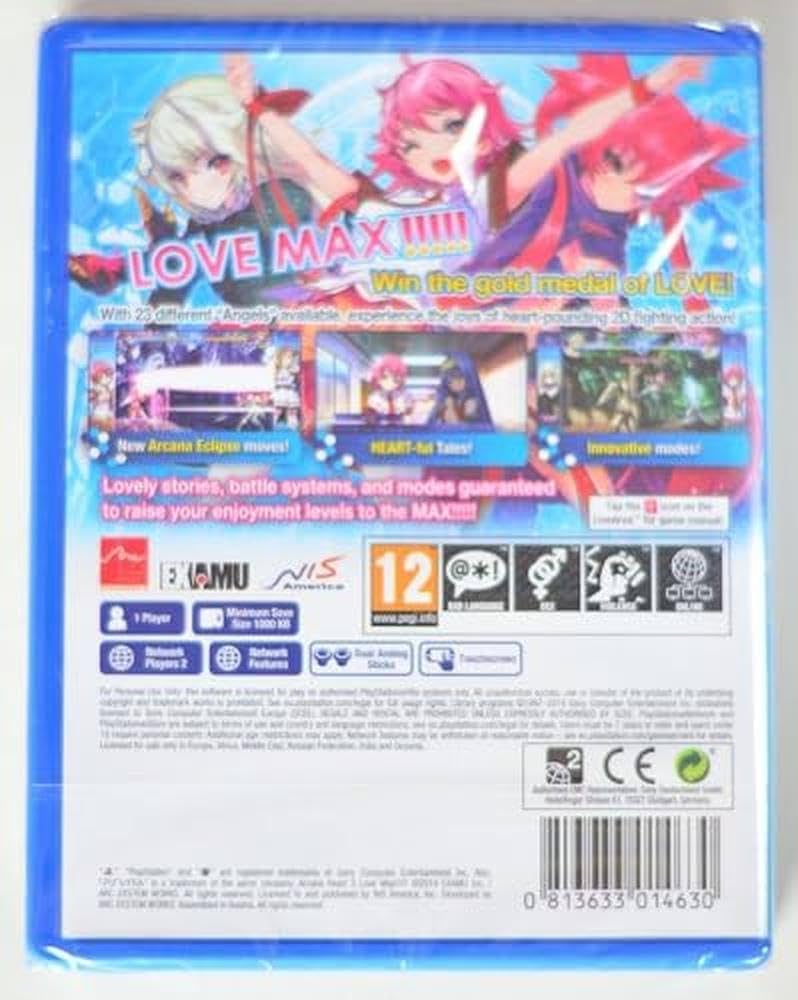 PlayStation Vita - アルカナハート3 ラブマックス ARCANA HEART 3 LOVE MAX Amazon.com: Arcana Heart 3: Love Max (Playstation Vita